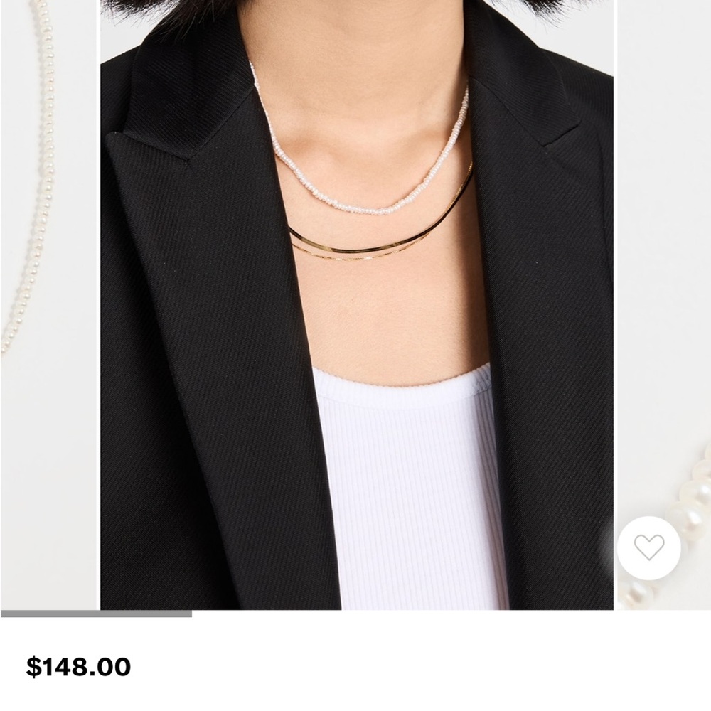 SHASHI Pearl Ciel Necklace